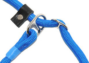 Braid double stop slip lead