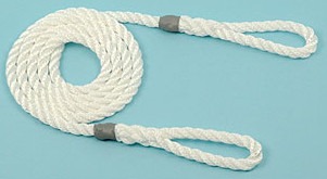 Calving/Lambing Rope 8mm 1.5m long (5') 2 loops